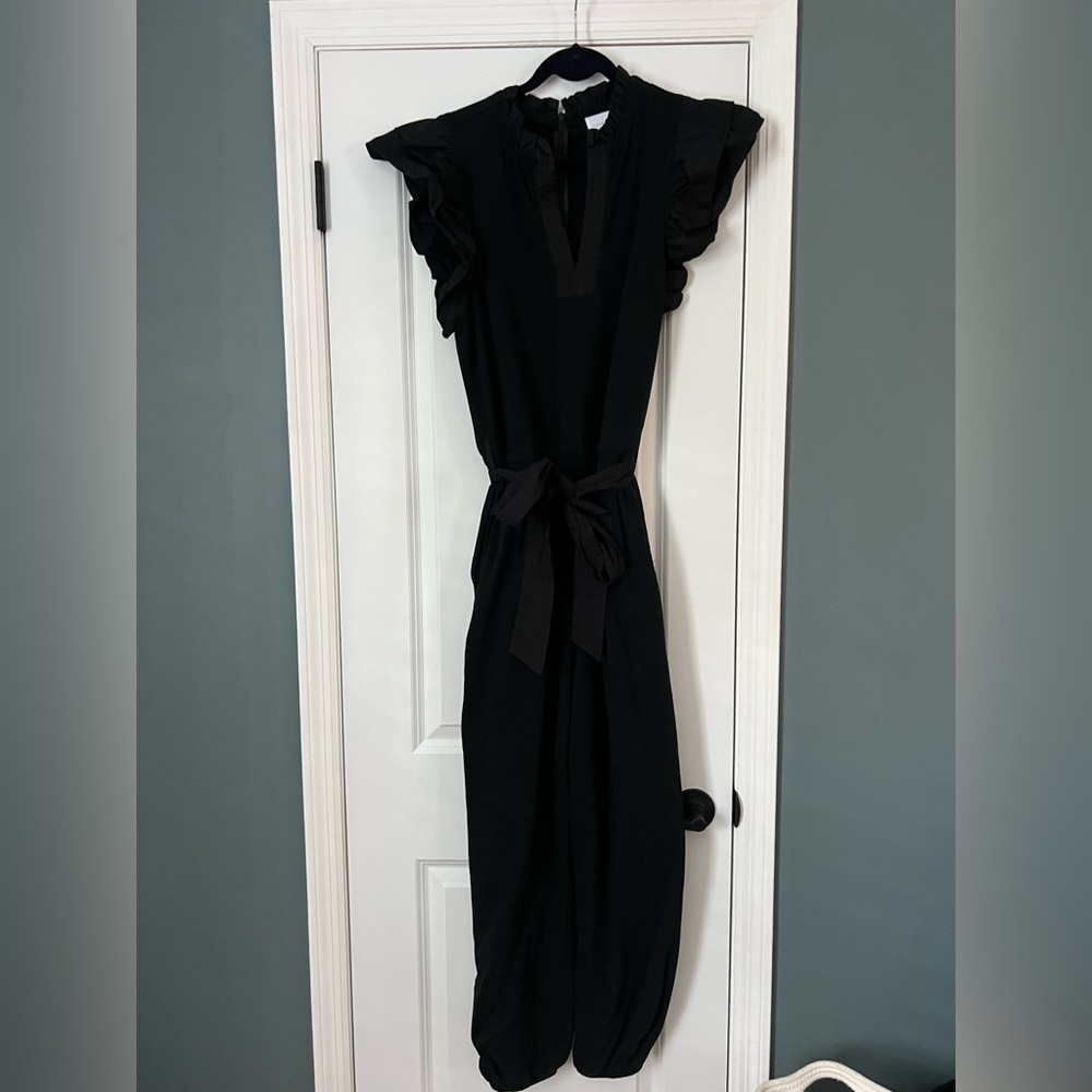 Sundays black jumpsuit | Anthropologie